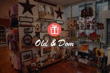 Сайт Old&Dom: товары для вашего дома